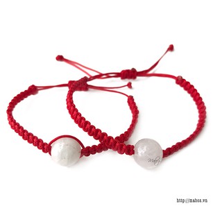 Vòng cặp Rojte Bindele Đá Mắt Moonstone | Đá mặt trăng