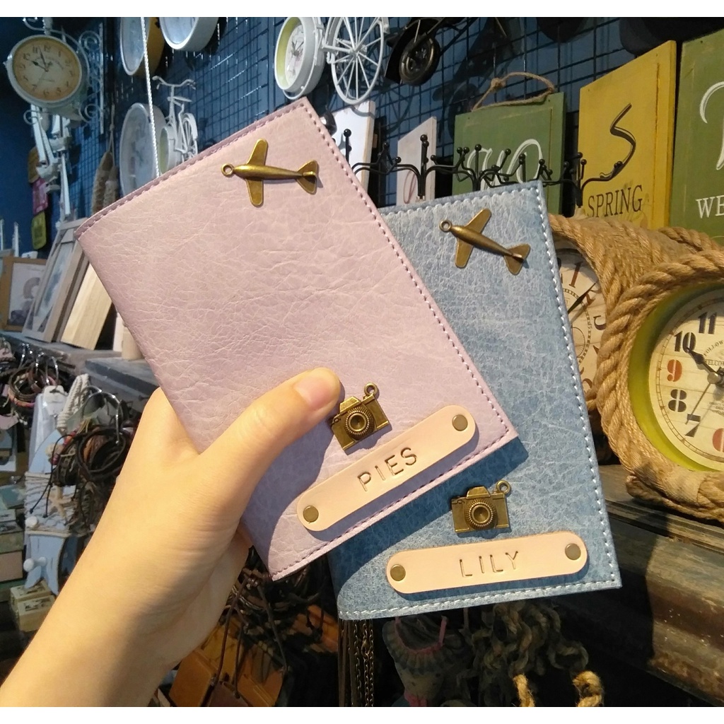 Bao Da Passport  Khắc Tên Theo Yêu Cầu