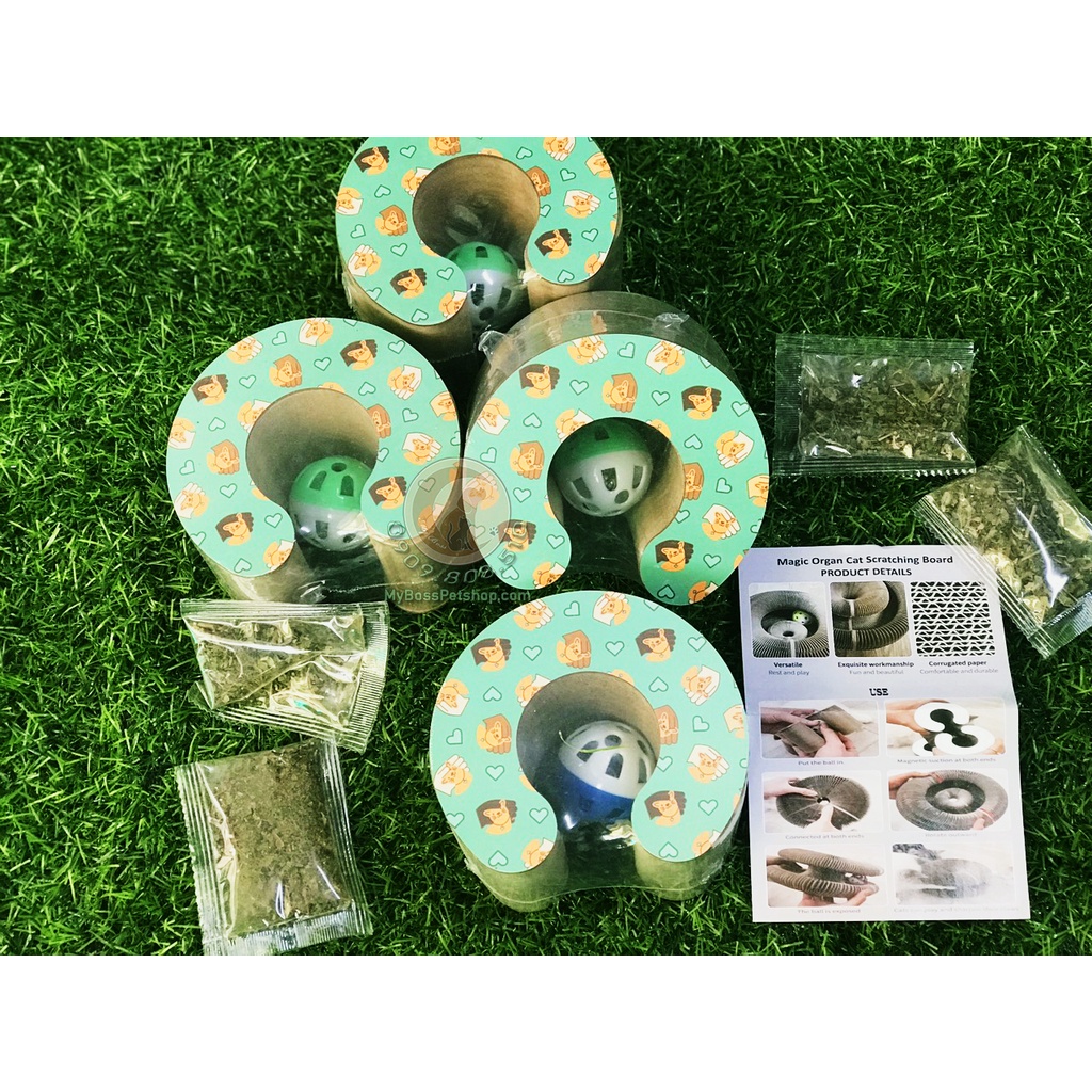 Đồ chơi cho mèo, đồ chơi xoay tròn thay đổi hình dạng cho mèo