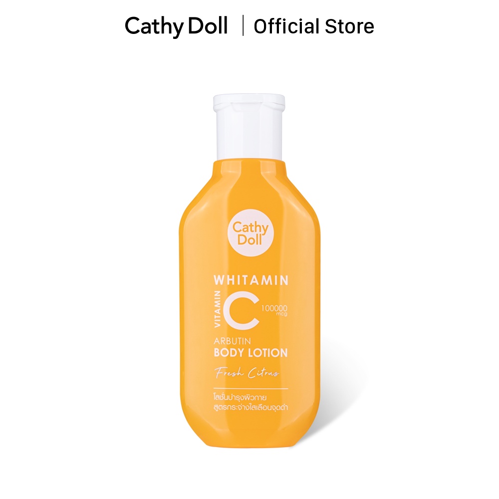 Sữa dưỡng thể trắng da CATHY DOLL Whitamin Vitamin C Arbutin Body Lotion