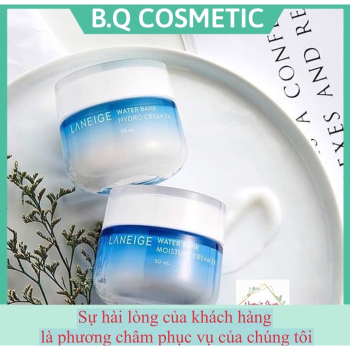 ✨KEM DƯỠNG LANEIGE WATER BANK HYDRO CREAM EX - mẫu mới - CẤP ẨM Ủ DA CĂNG MỌNG✨✨