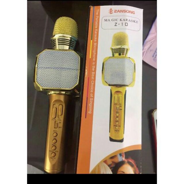 MICRO BLUETOOTH KARAOKE SD-10/ Z-10 KÈM LOA - CHẤT LƯỢNG ÂM THANH CỰC ĐỈNH+QUÀ TẶNG HẤP DẪN phukienshop