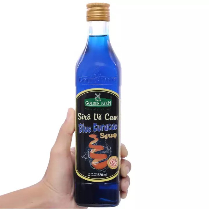 Siro Golden Farm Chai Thủy Tinh Đủ Các Hương Vị Chai 520ml | BigBuy360 - bigbuy360.vn