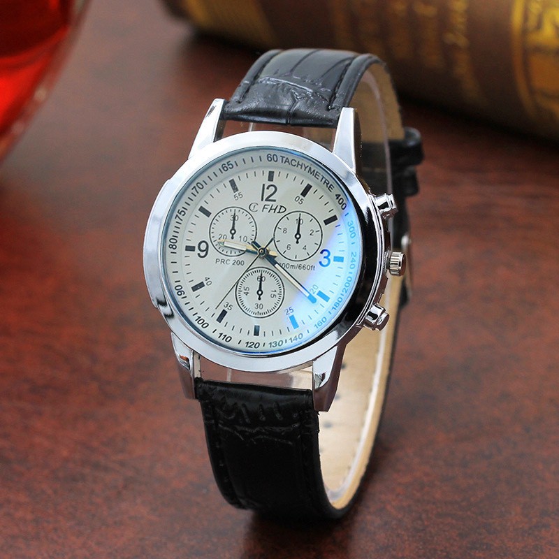 Đồng hồ nam thời trang cao cấp dây da CFHD DH101 Siêu Đẹp
