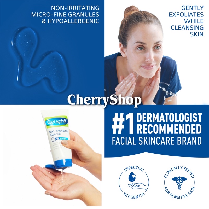 Sữa rửa mặt tẩy tế bào chết dịu nhẹ Cetaphil Extra Gentle Daily Scrub