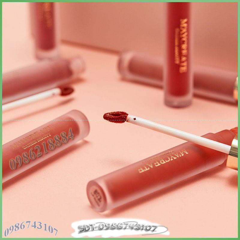 Son kem lì Maycreate Lip Gloss ALG19 | Thế Giới Skin Care