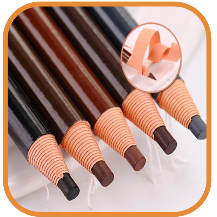 HCM[12cây] Chì kẻ mày dạng xé Coloured Soft Cosmetic Art Eyebrow Pencils