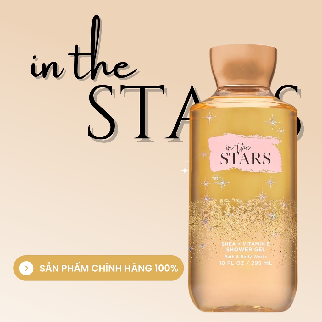 Sữa tắm Bath & Body Works In The Stars Shower Gel Giúp Da Mịn Màng 295 ml