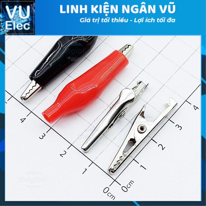 Đầu Kẹp Cá Sấu 2.8CM -3.3cm Loại tốt(1 Cặp)