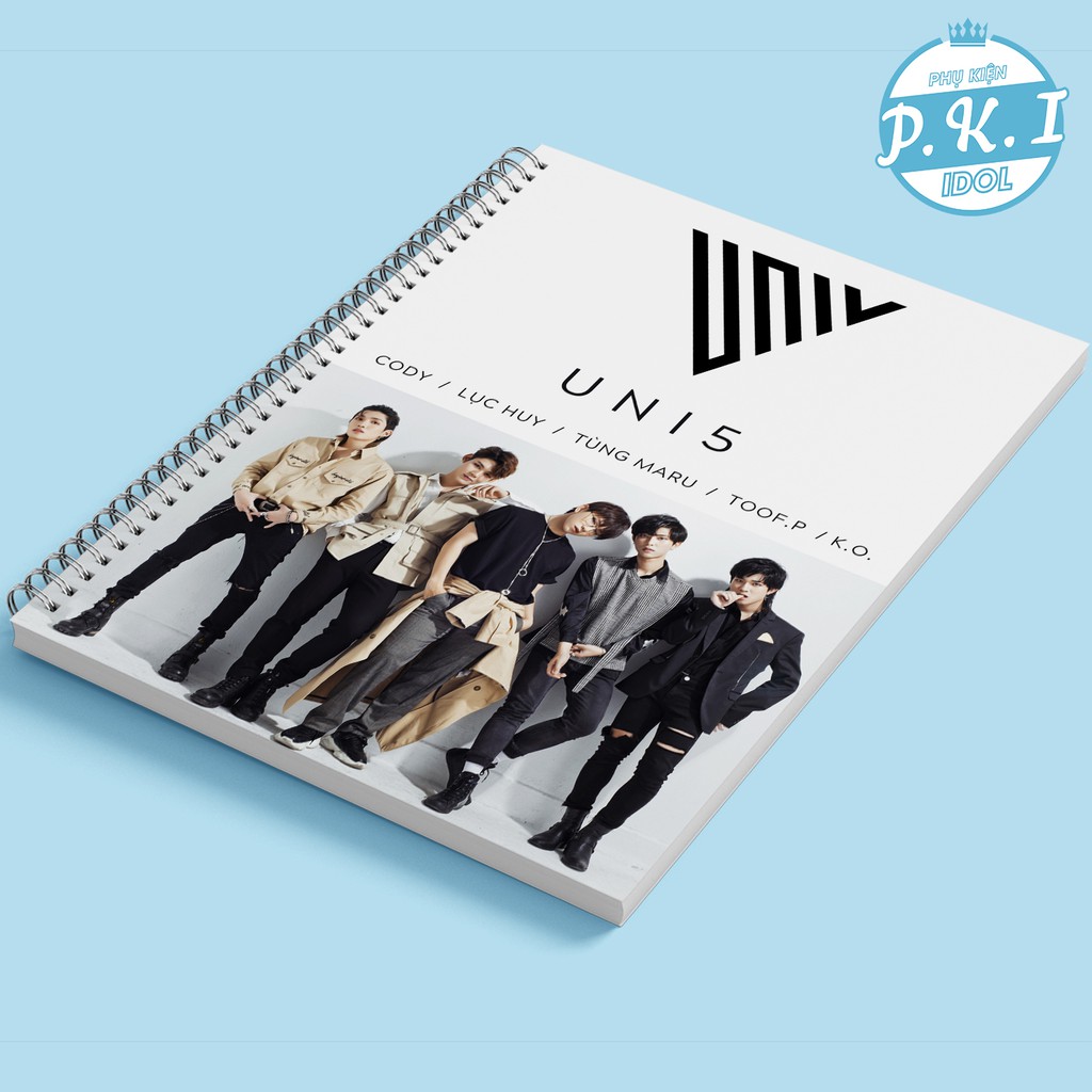 Bộ Photobook Album ảnh Nhóm Nhạc V-Pop UNI5 2021 - QUÀ TẶNG V-POP | BigBuy360 - bigbuy360.vn