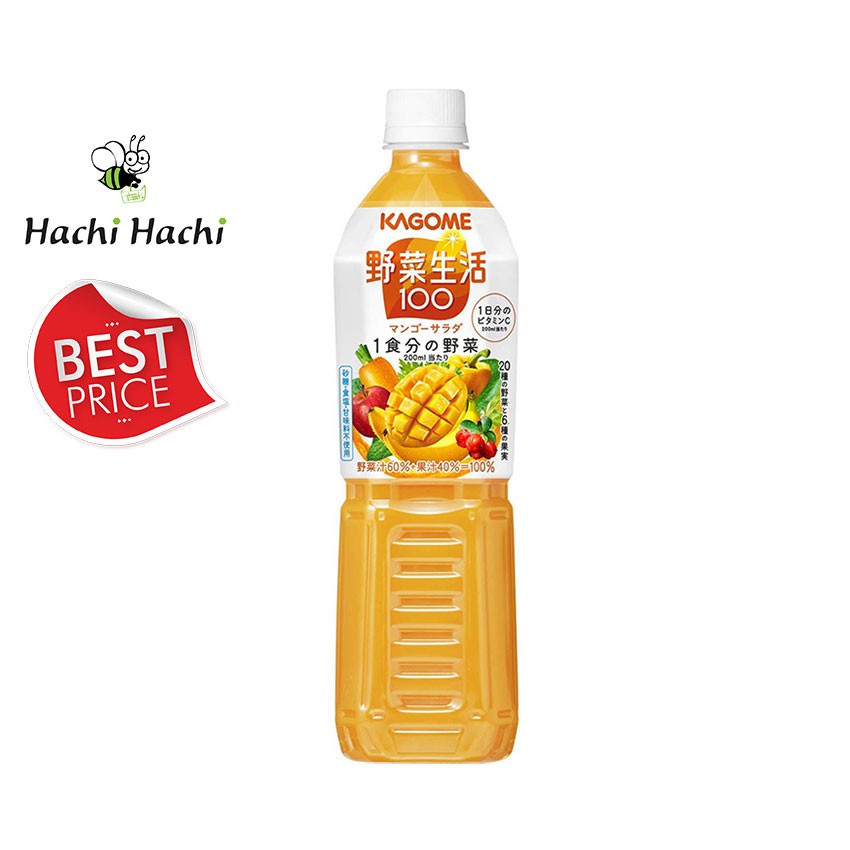 BEST PRICE - Nước ép rau củ quả nguyên chất Kagome 720ml - Hachi Hachi Japan Shop
