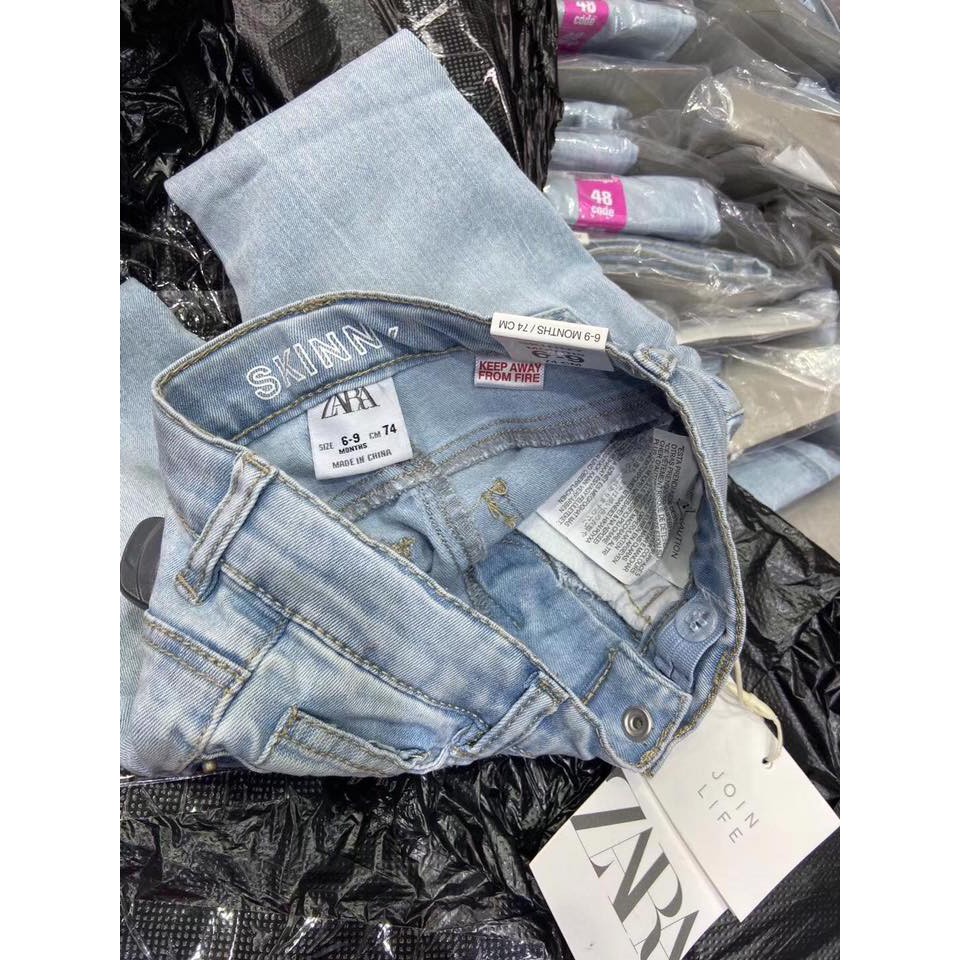 Quần Jean Skinny Zara cho bé trai