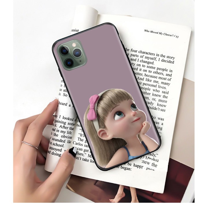 Ốp lưng Baby Girl cho iphone 5/ 6Plus/ 6/ 7/ 7Plus/ X/ XS Max viền dẻo TPU