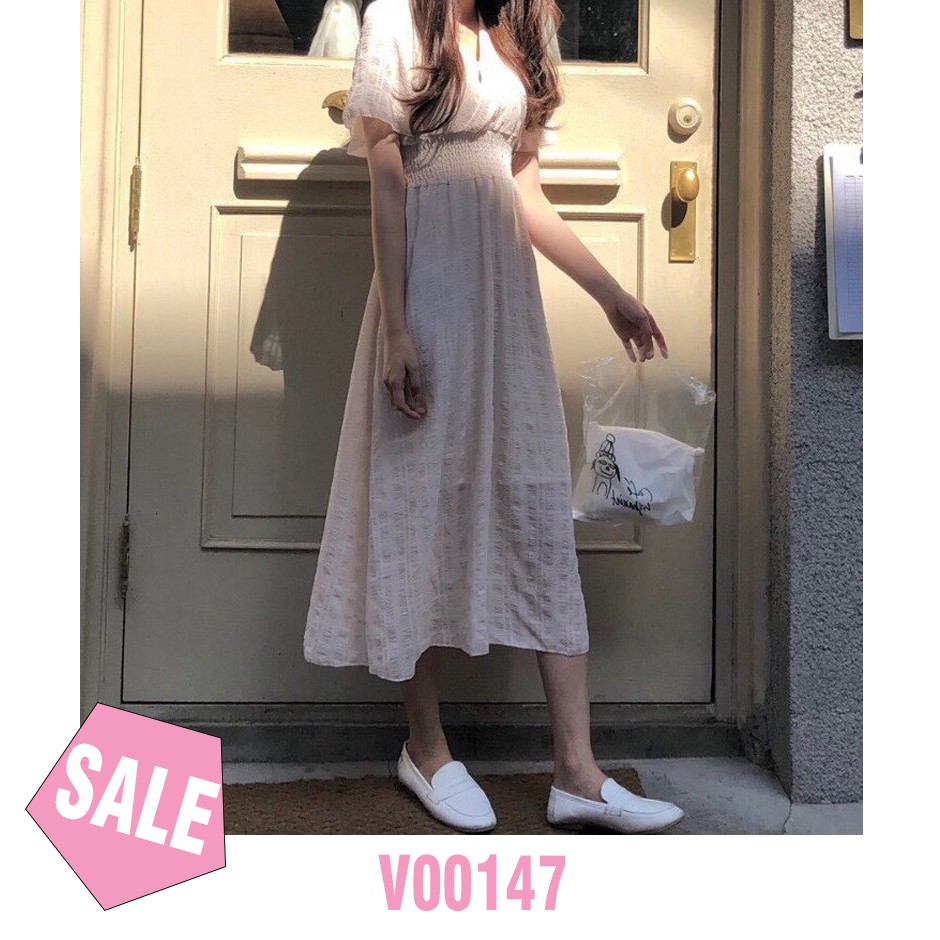 Váy Đầm Xòe Dáng Dài Váy Maxi Đi Biển Đầm Tiểu Thư - ORDER TAOBAO - V00147