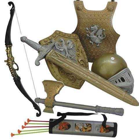 Bắn cung đồ chơi Đồ chơi cung tên, kiếm, khiên kết hợp