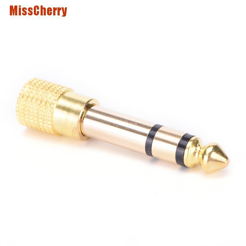Đầu Chuyển Đổi Từ Giắc Cắm 6.5mm 1 / 4 &quot;Sang Ổ Cắm 3.5mm 1 / 8&quot;