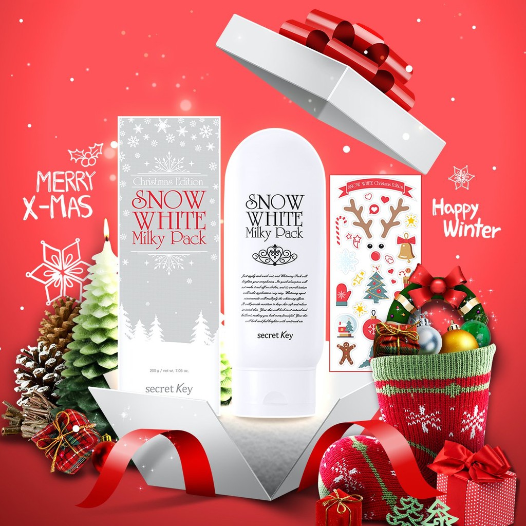  Kem Tắm Trắng Secret Key Snow White Milky Pack | BigBuy360 - bigbuy360.vn