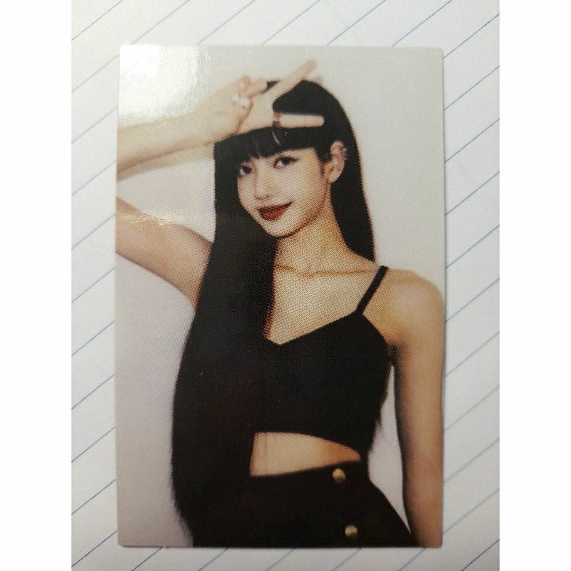 CARD BO GÓC BLACKPINK LISA