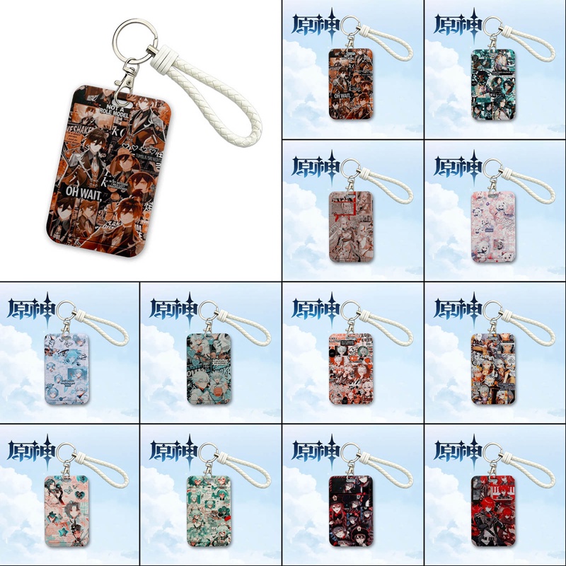 Tmdbyx Móc Khóa Thẻ Nhân Vật Gayu zhongli klee Huatao venti xiao Id anime genshin tác Động Theo Dõi Sức Khỏe