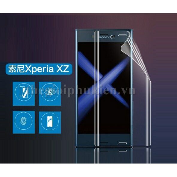 [Mã ELFLASH5 giảm 20K đơn 50K] Miếng Dán Sony Xperia XZ Full Màn Hình Vmax