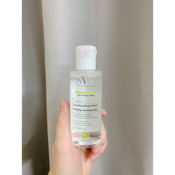 Nước tẩy trang dành cho da dầu mụn SVR Sebiaclear Eau Micellaire