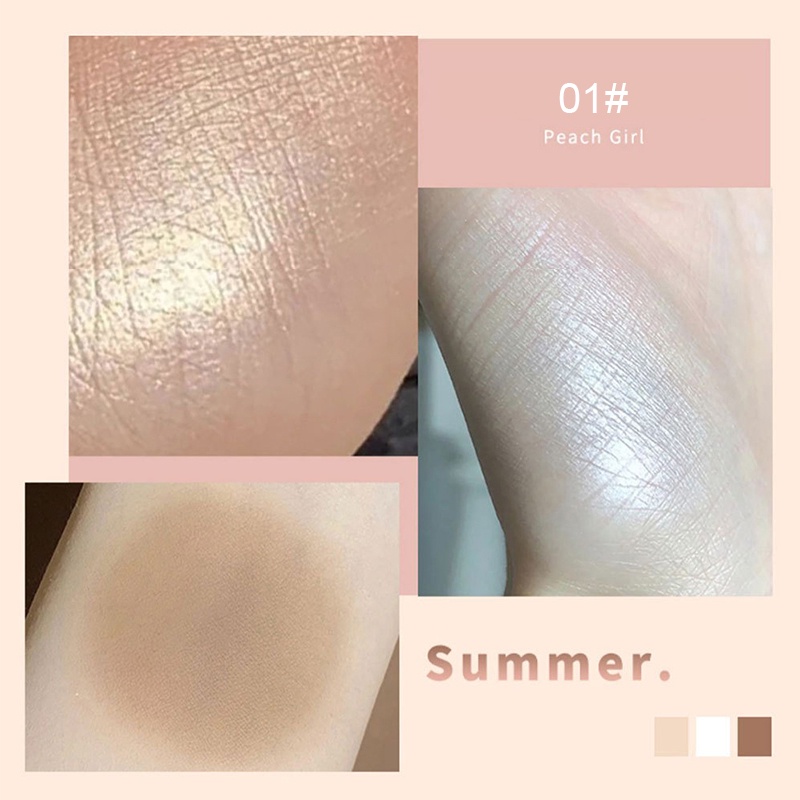 Bảng Phấn Bắt Sáng/Tạo Khối/Má Hồng 3 Trong 1 Trang Điểm Mặt