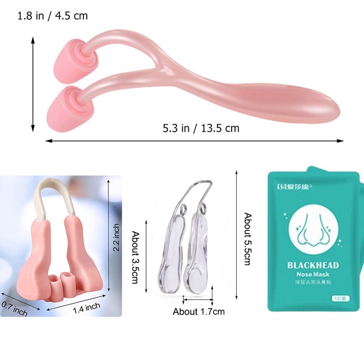 Dụng Cụ Mát Xa Nâng Mũi Bằng Silicone Chống Lão Hóa