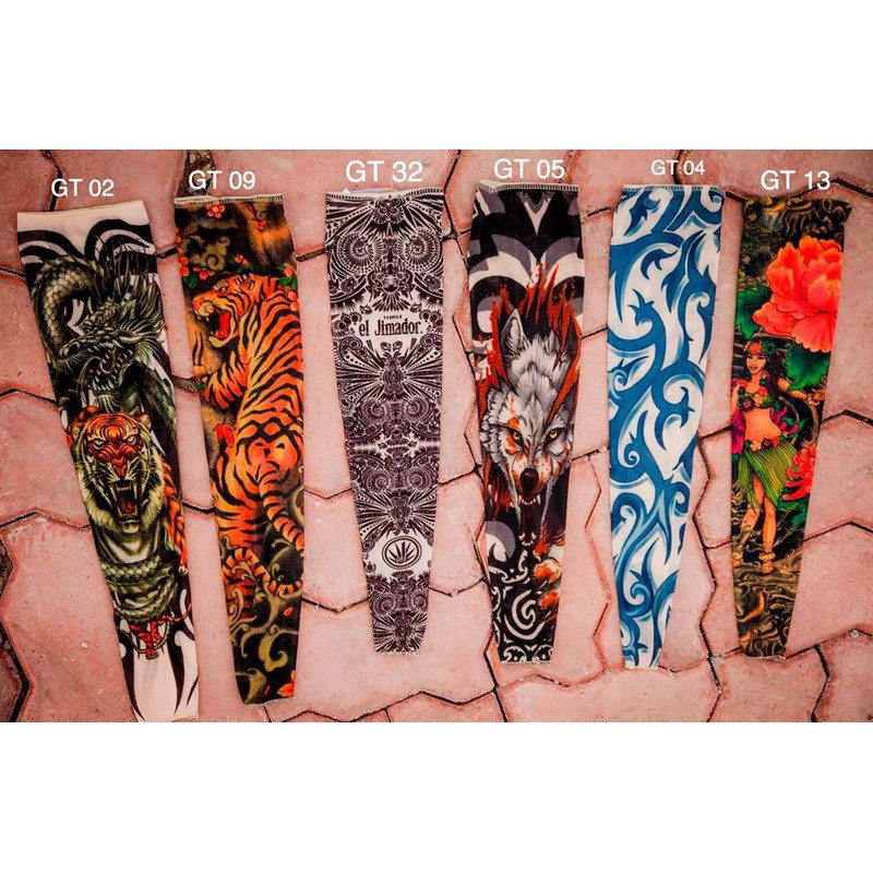 Bao Tay Giả Xăm Hình Cá Tính Phượt