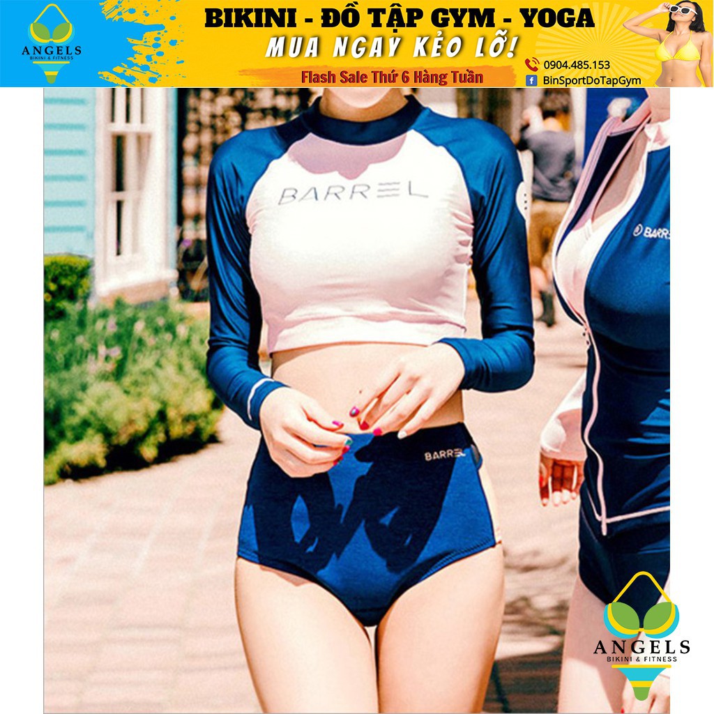 Bikini,Bộ Đồ Bơi 2 Mảnh Dài Tay Barel, Hàng Nhập,BHN003 [ Giá Sỉ ] | BigBuy360 - bigbuy360.vn