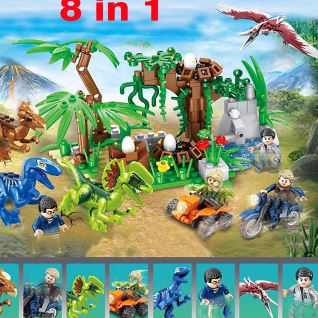 Mô Hình Đồ Chơi Lego Khủng Long T-Rex Dino Jurassic World