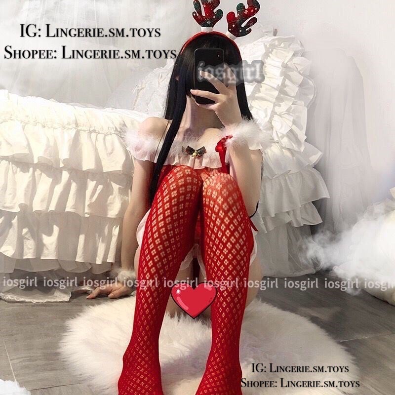 Cosplay Nàng Tuần Lộc Noel  Set Bộ Ren 🎄💖 | BigBuy360 - bigbuy360.vn