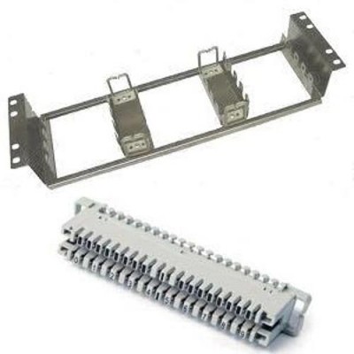 Giá đỡ Phiến Krone, Đế inox gắn 15 Phiến Krone lên Tủ Rack 19"