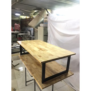 Bàn Gỗ chân Sắt