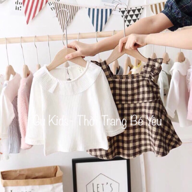 Sét dạ kẻ 2 chi tiết