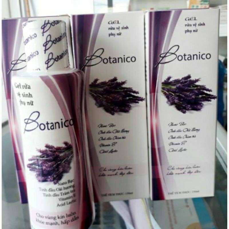 gel rửa vệ sinh phụ nữ botanico