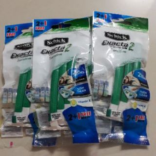 Dao cạo râu schick exacta combo 3 cái