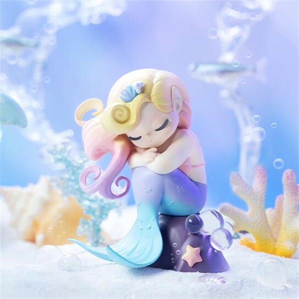 ★HGTOYS★  52toys Sleep Sea Elf Series Blind Box Doll Quà tặng trang trí hợp thời trang