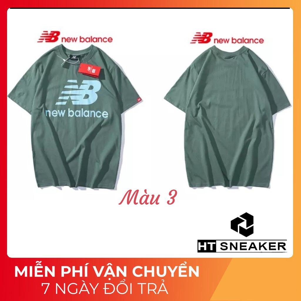 Áo thun cổ tròn Newbalance thời trang thể thao cao cấp