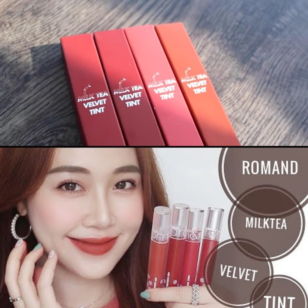 Son rom&amp;nd Milk Tea Velvet Tint