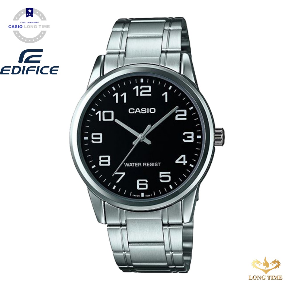 Đồng hồ Nam Casio MTP-V001D-1BUDF Chính hãng - chống nước 50m - Dây kim loại - Mặt đ