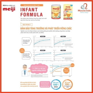 Sữa Meiji  ⚜️FREESHIP⚜️ Sữa Meiji  Dạng Thanh Cô Đặc Cho Bé Từ 0-1 (LẺ)