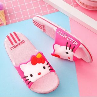 DÉP HELLO KITTY ĐI BIỂN CHO BÉ GÁI