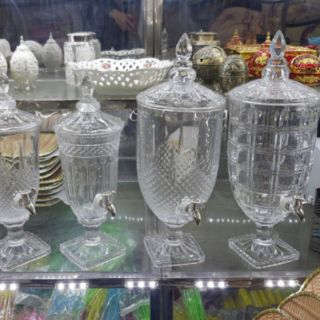 Bình thủy tinh cao cấp có vòi 5lit