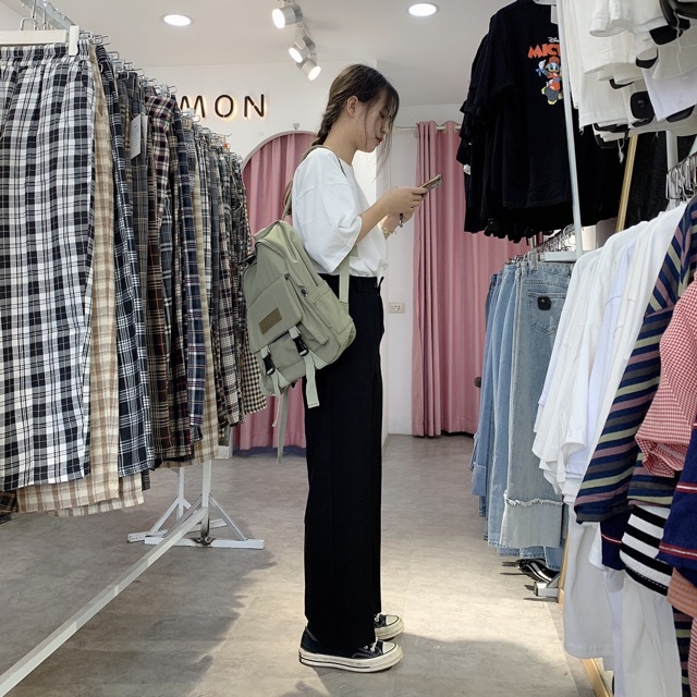 200324 QUẦN VẢI KHÓA TRƯỚC -S,M,L,XL | BigBuy360 - bigbuy360.vn