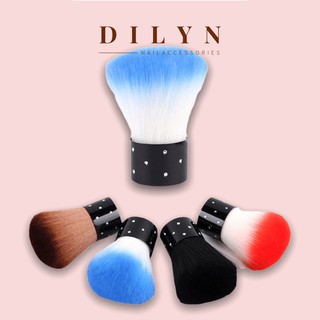 Phụ kiện nail - chổi phủi bụi nail cán ngắn