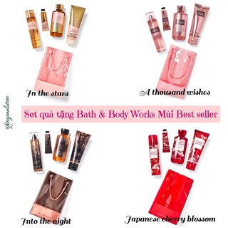 💝Hàng Mỹ Đủ mùi Hot -Set quà tặng GIFT SET Bath & Body Works