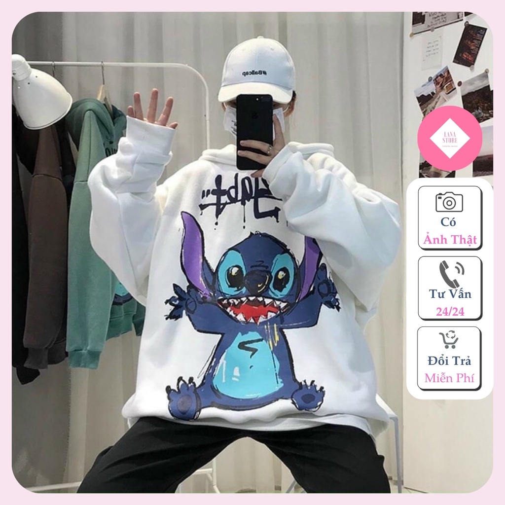 Áo khoác Hoodie in Ftitch Form Unisex Nam Nữ Mặc Đẹp Cực Xinh | BigBuy360 - bigbuy360.vn