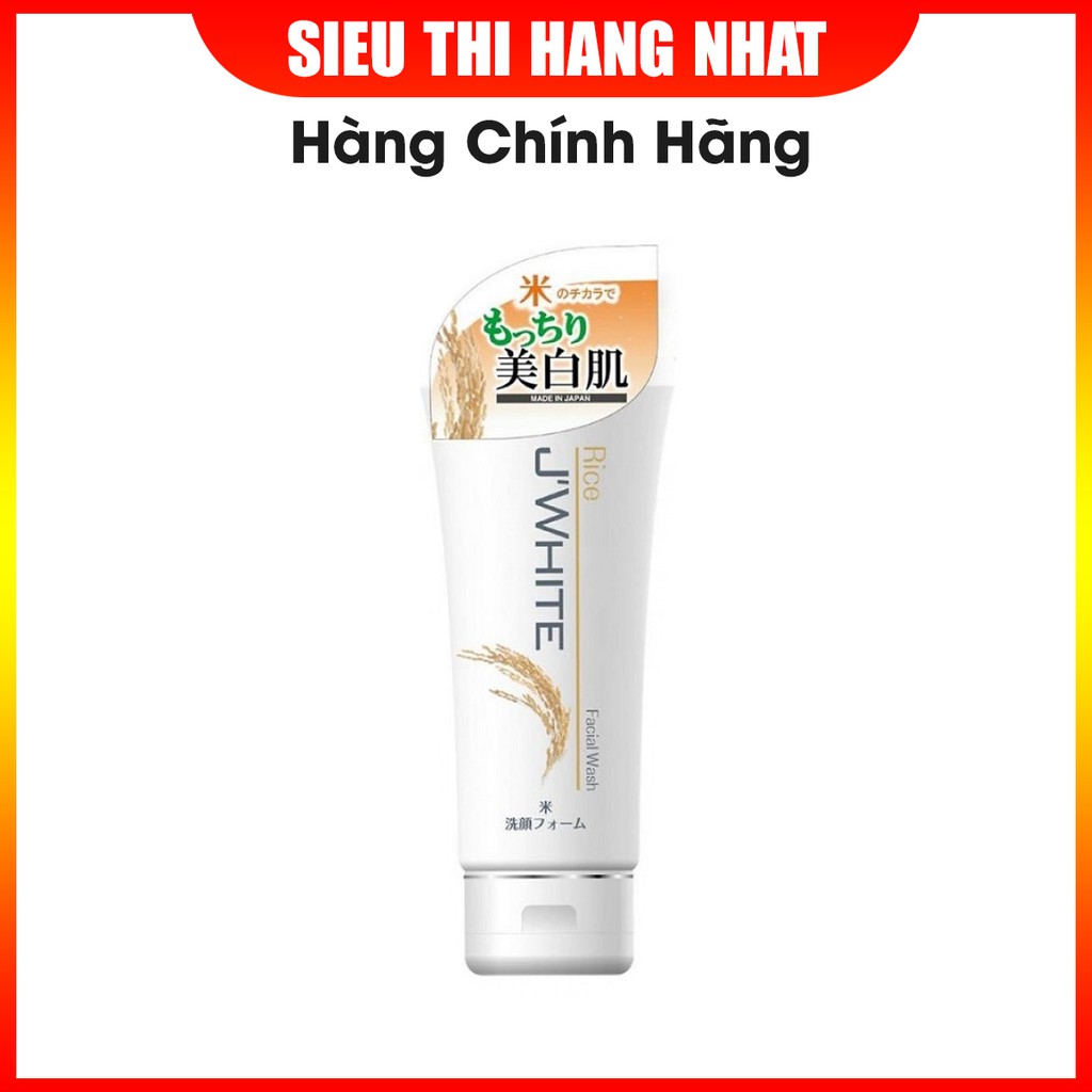Sữa rửa mặt J’WHITE tinh chất Gạo