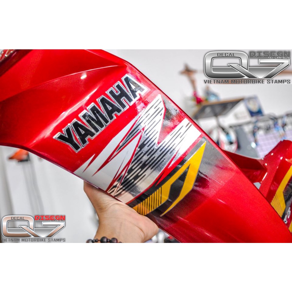 Tem Rời Sirius 110 đỏ đen