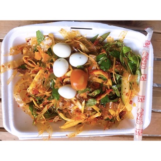 Bánh Tráng Trộn Trứng Muối